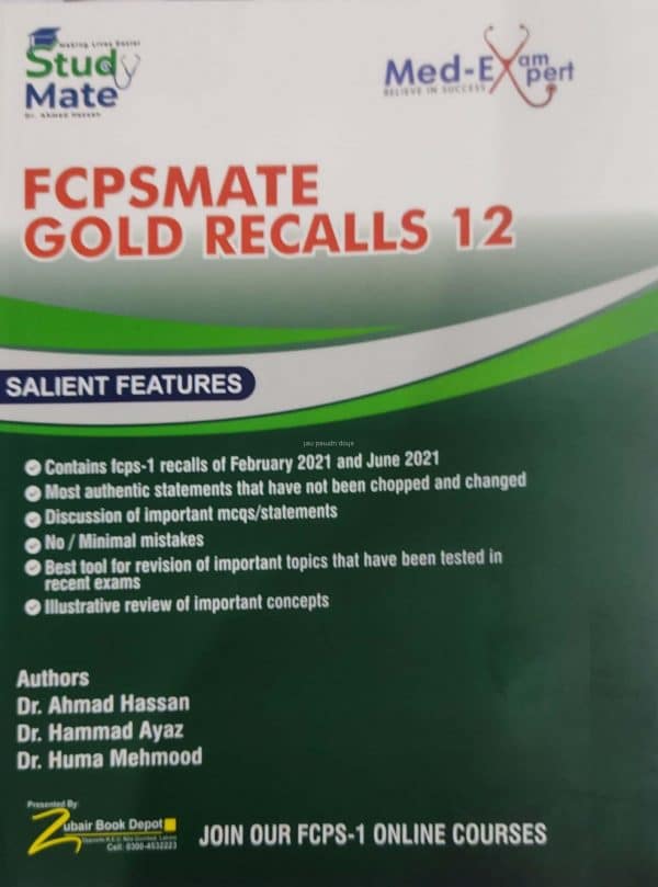 FCPS-MATE GOLD RECALLS 12