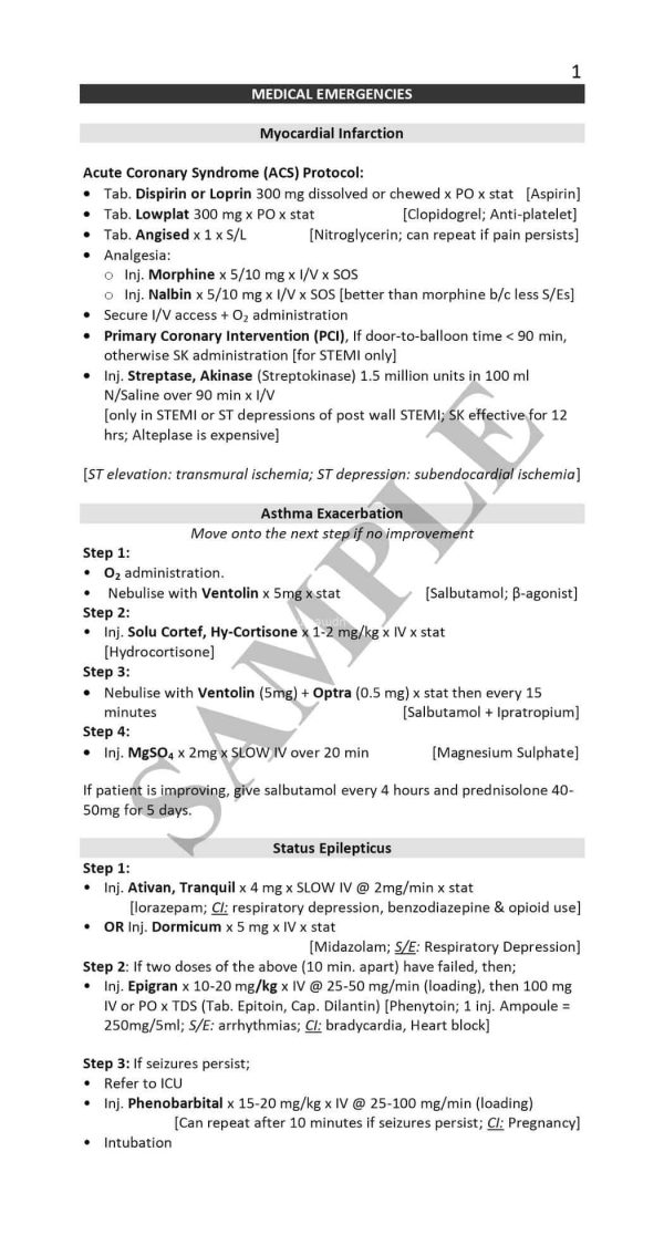 A Handbook of Drug & OPD Guide by Dr. Faisal Farooq - Image 3