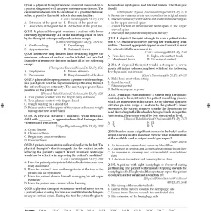 MCQs for Master in Physiotherapy (MPT) Entrance Examination by Suraj Kumar