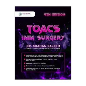 TOACS IMM SURGERY by Shahan Saleem 4th Edition