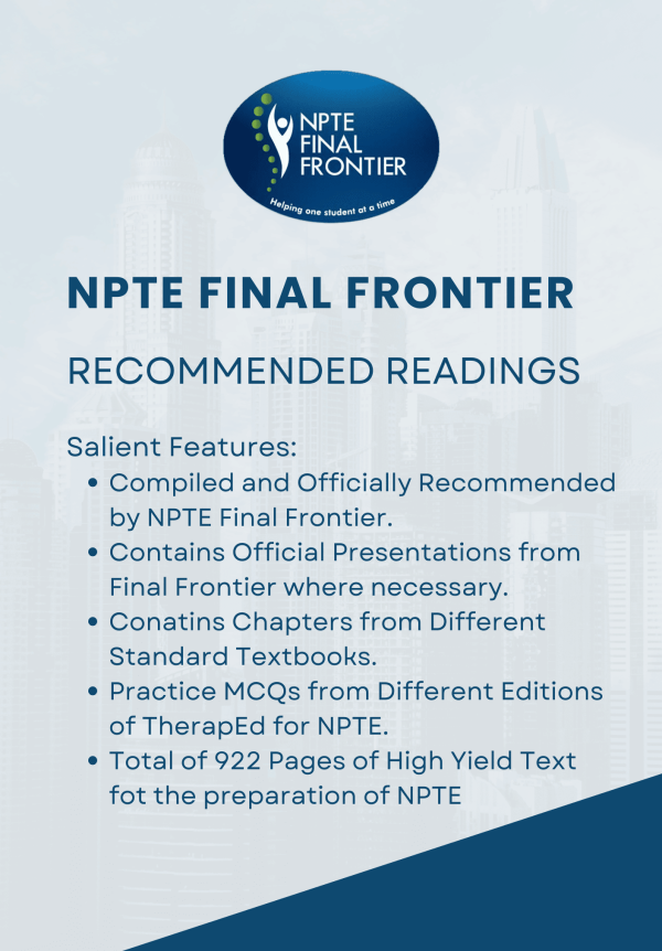 NPTE Final Frontier - Recommended Readings