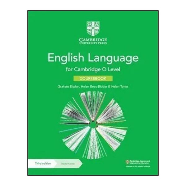 Cambridge O Level English Language Coursebook 3rd Edition Original with Digital Access