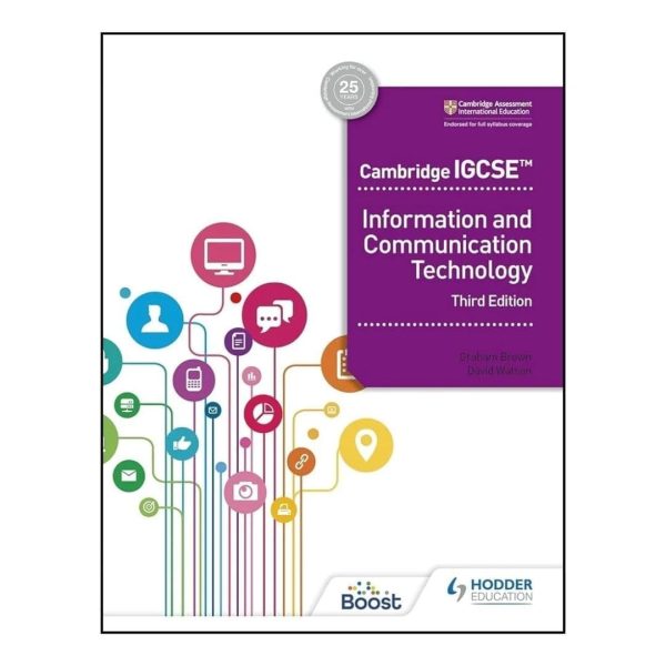 Hodder Cambridge IGCSE Information and Communication Technology ICT 3rd Edition Original