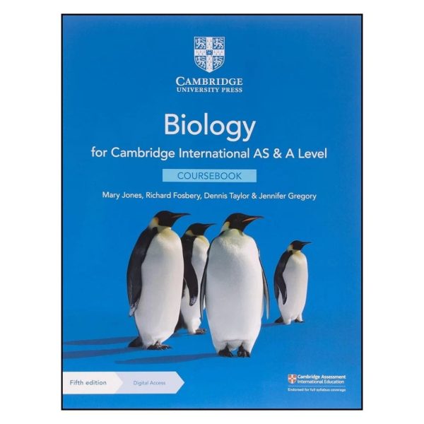 Cambridge International AS & A Level Biology Coursebook 5th Edition Original with Digital Access