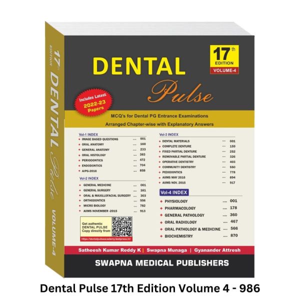 Dental Pulse 17th Edition Volume 4