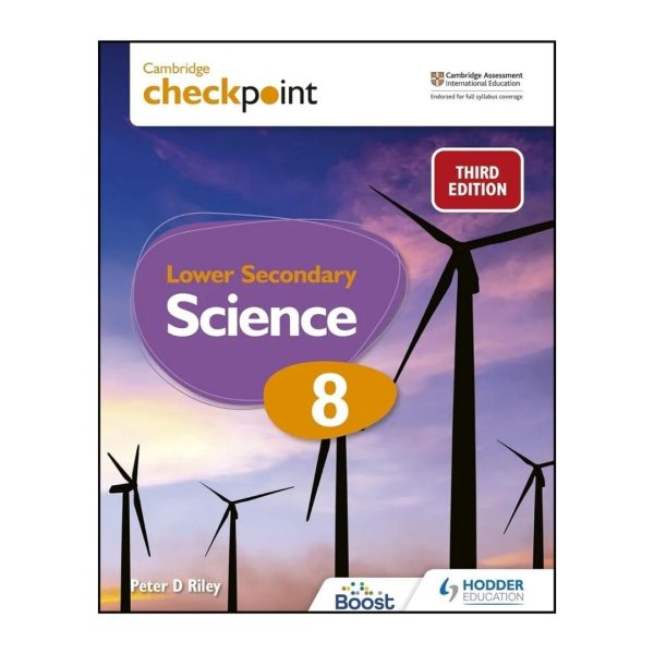 Cambridge Checkpoint Lower Secondary Science Student’s Book 8 3rd Edition: Hodder Education Group