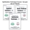 Ophthalmic Technique Course 1st year Set of 3 Books