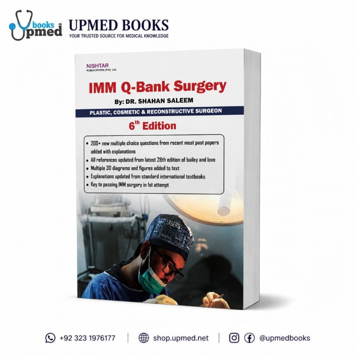 IMM Q-Bank Surgery by Shahan Saleem 6th Edition 1 IMM Q-Bank Surgery by Shahan Saleem 6th Edition
