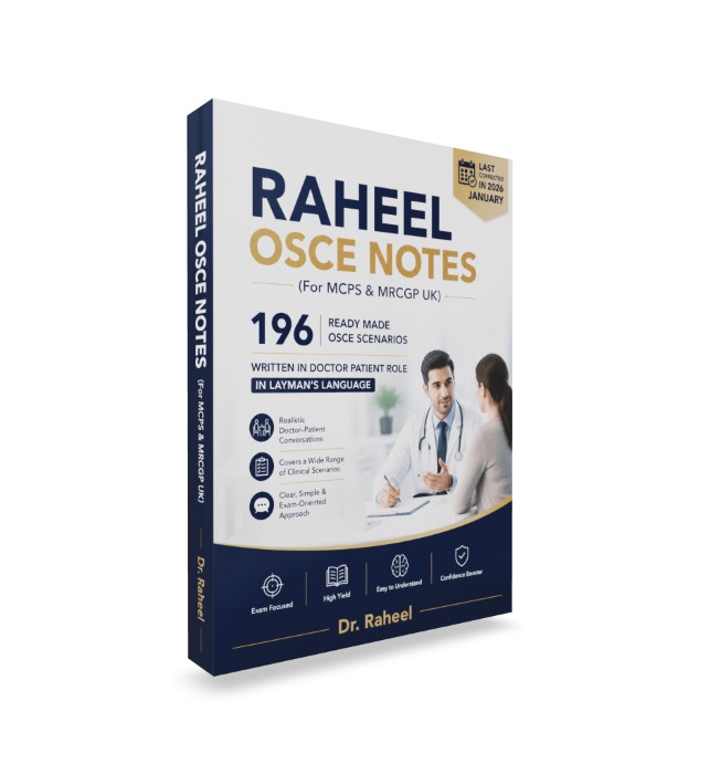 Raheel OSCE Notes for MRCGP and MCPS - 2026 1 Raheel OSCE Notes for MRCGP and MCPS - 2026
