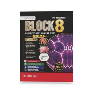 Medicnetic Block 8: MBBS Modular Series 3rd Year (Edition 2026-27)