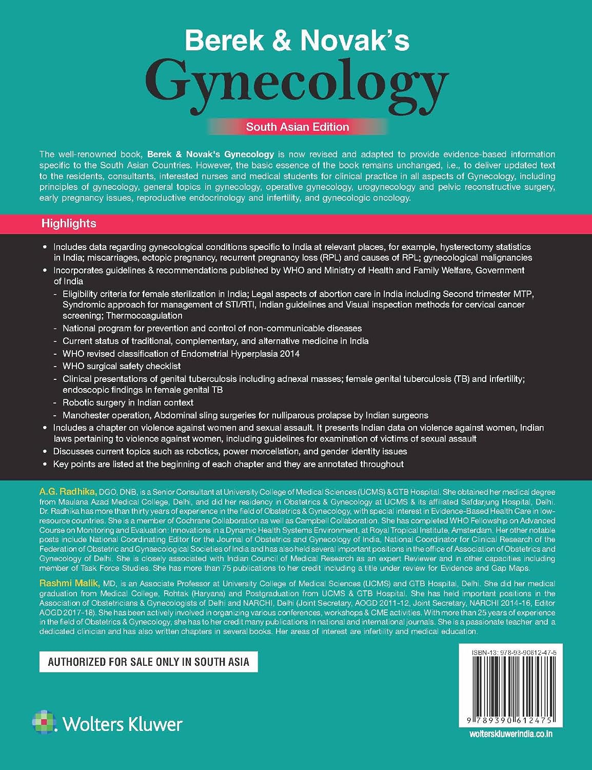 Berek and Novak Gynecology - 16th Edition 2 Berek and Novak Gynecology - 16th Edition - Image 2