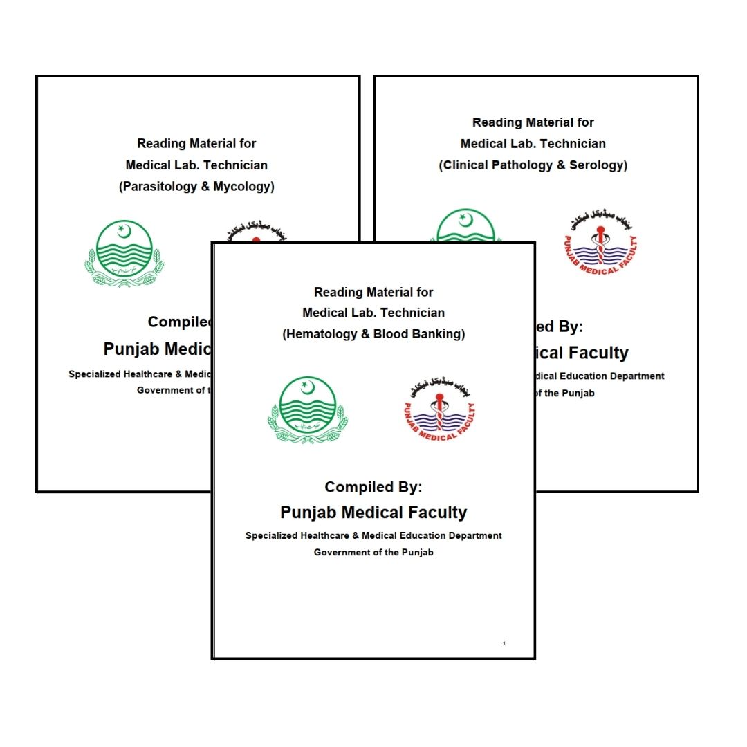 PMF Medical Laboratory Technician 2nd Year Books 1 PMF Medical Laboratory Technician 2nd Year Books