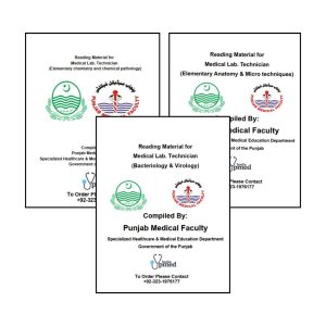 PMF Medical Laboratory Technician 1st Year Books