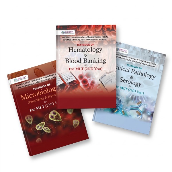 Fsc MLT 2nd Year books (3 Books) 1 Fsc MLT 2nd Year books (3 Books)