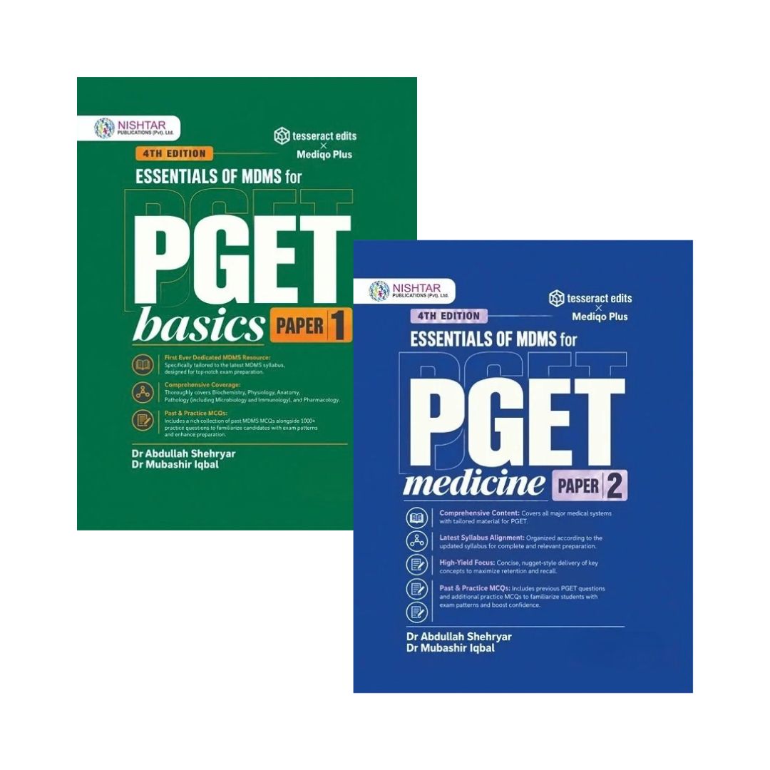Essentials of MDMS for PGET Medicine (Complete 2-Book Set) 1 Essentials of MDMS for PGET Medicine (Complete 2-Book Set)