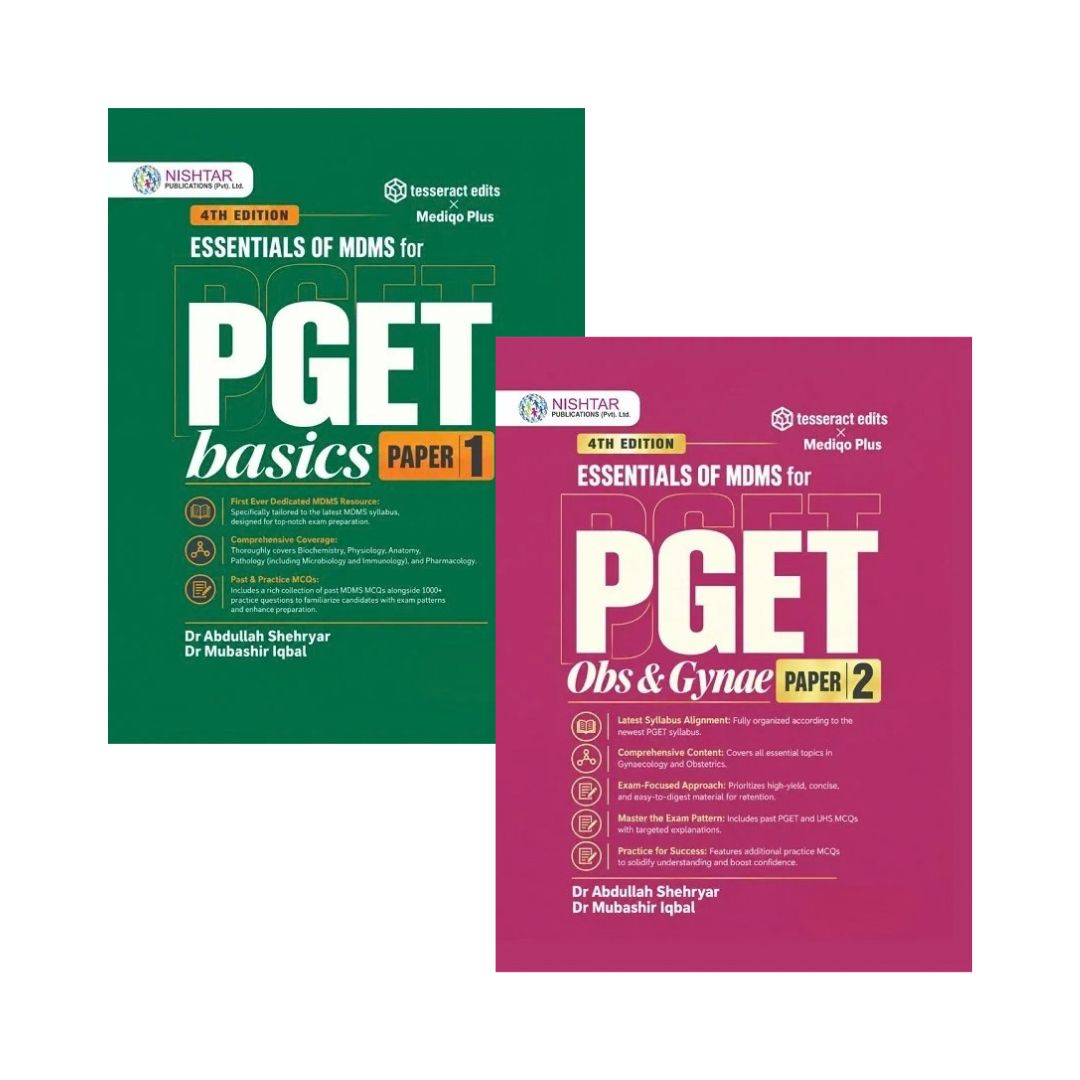 Essentials of MDMS for PGET Obs and Gynae (Complete 2-Book Set) 1 Essentials of MDMS for PGET Obs and Gynae (Complete 2-Book Set)